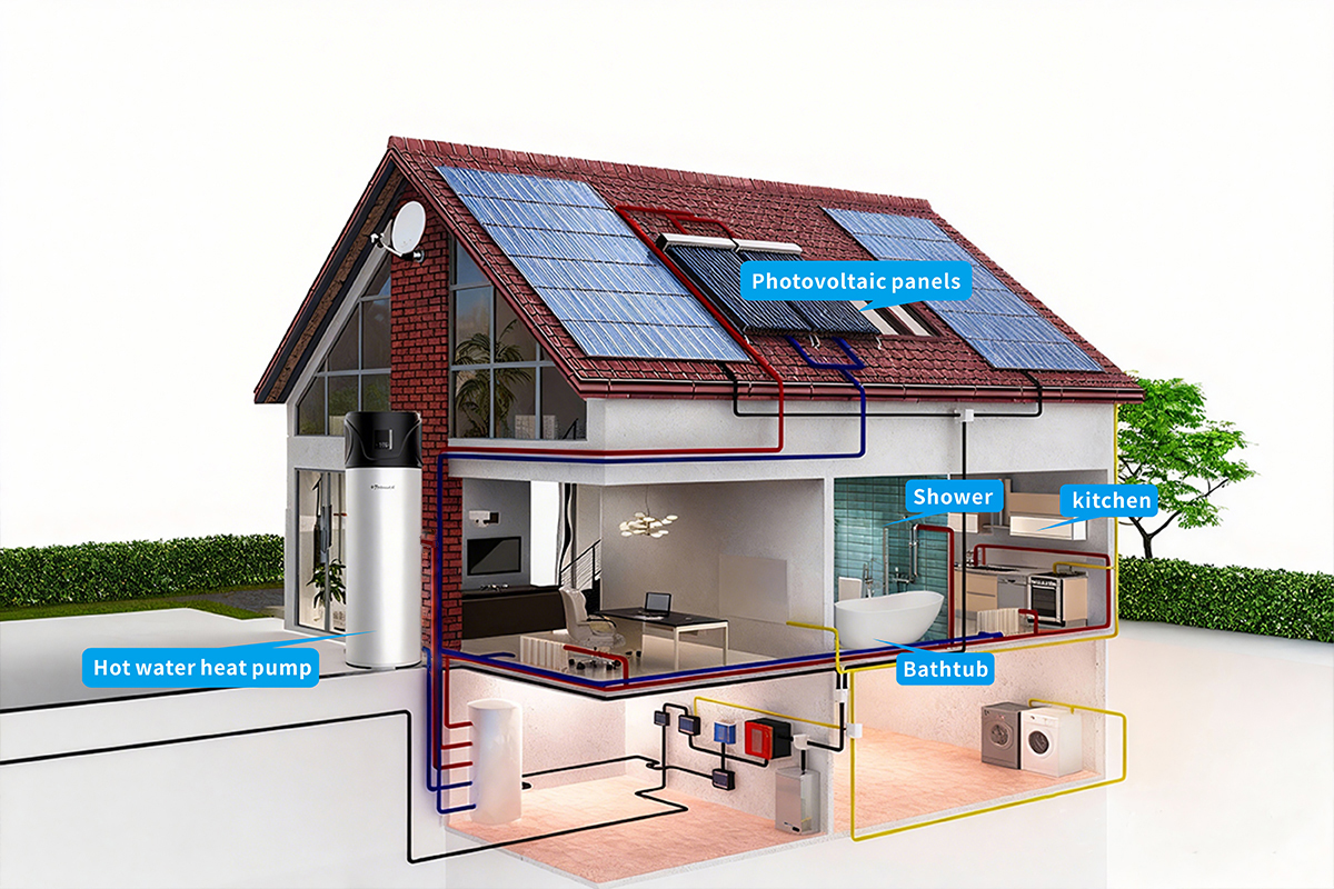 All In One Heat Pump (Side Ventilation) 270L