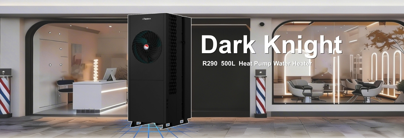 R290 All In One HPWH 500L Dark Knight