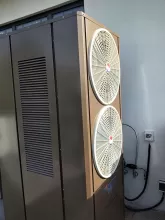 Three bath rooms in Vietnam villa are equipped with KZR80-500D/N3E1 units