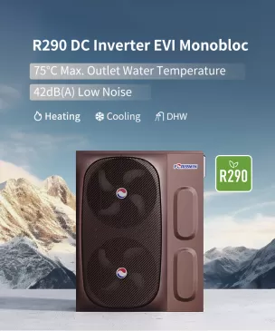 Multifunctional heat pump F1 17ET for European