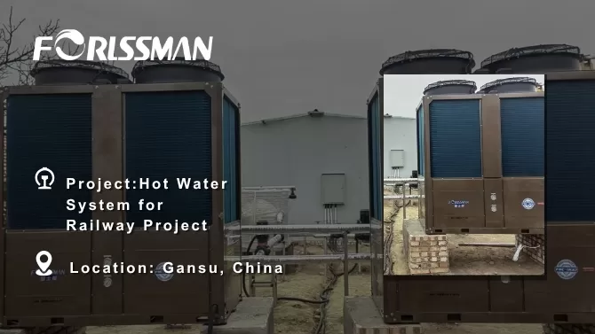 KF90 Heat Pump Unit in Cold Climate(Gansu, China)