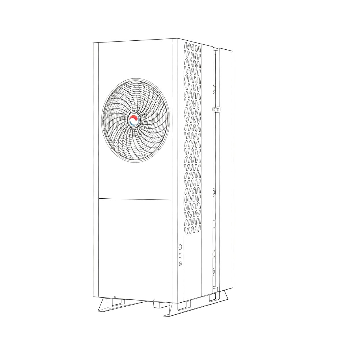 R290 500L Heat Pump Water Heater