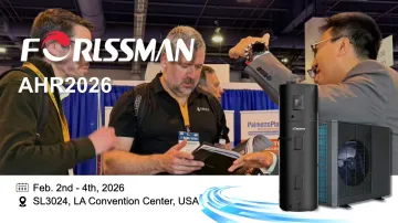 FORLSSMAN Lights Up AHR Expo 2026: Hybrid Heat Pump Innovation Takes Center Stage