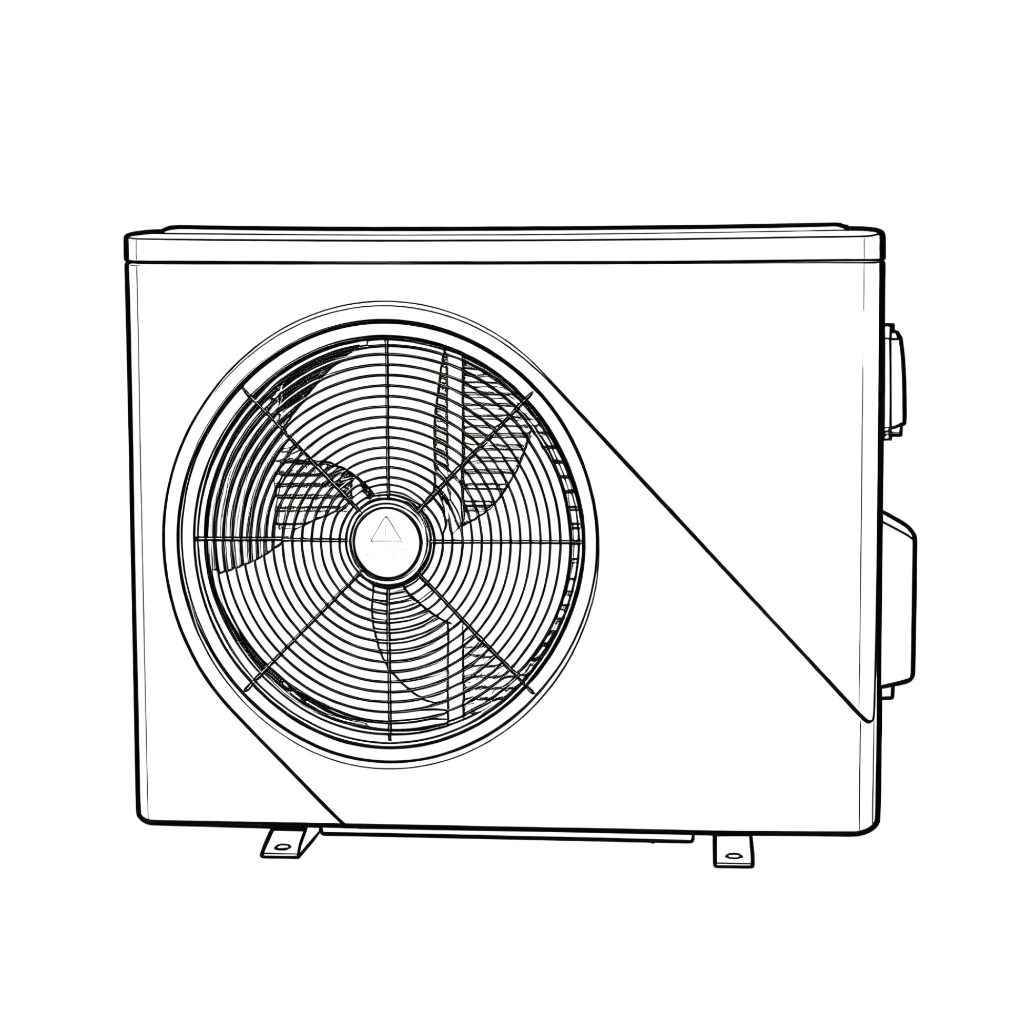 Swimming pool heat pump