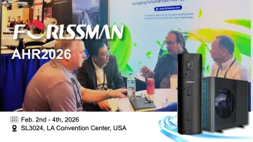 FORLSSMAN at AHR Expo 2026: Showcasing Premium Hybrid Heat Pump Water Heater Solutions for North America