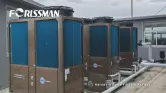 The hardware parts factory uses 3 KF90ET units for heating in Northeast China.
