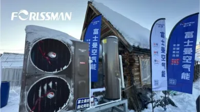 Works Perfect at -35°C! R32 EVI All-in-One Heat Pump Cold Climate Project