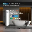 R290 All in one heat pump water heater top discharge 500L