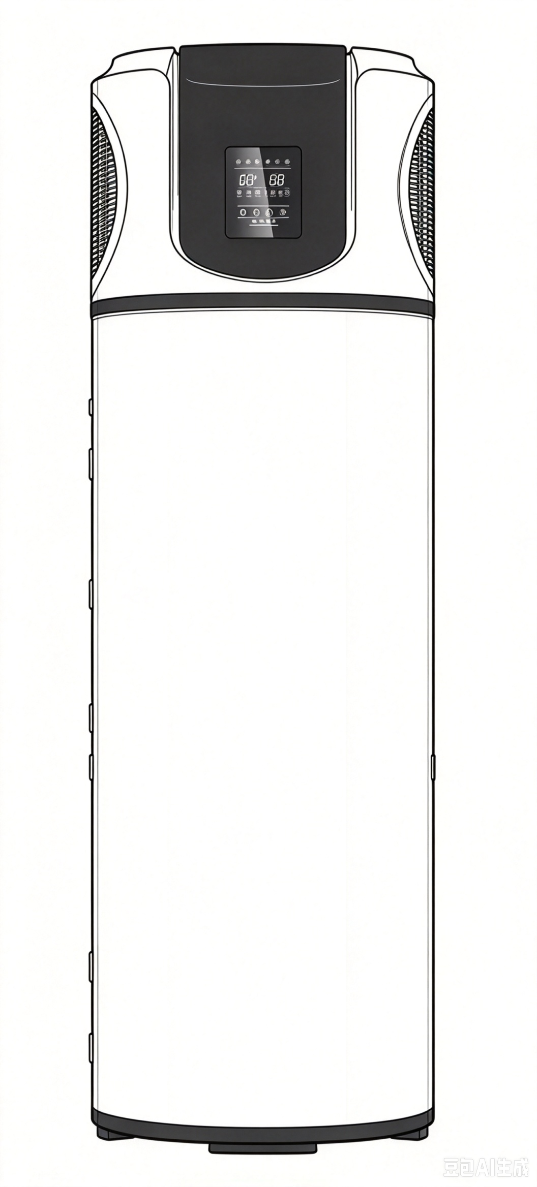 R134a All In One HPWH (Side Discharged)